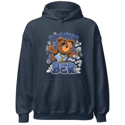 Midnight Navy 5s Hoodie Match Self Made BER - NastyJamz