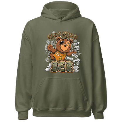 Olive 5s Hoodie Match Self Made BER - NastyJamz
