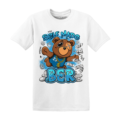 Powder Blue 9s T Shirt Match Self Made BER - NastyJamz