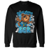 Powder Blue 9s Sweatshirt Match Self Made BER - NastyJamz