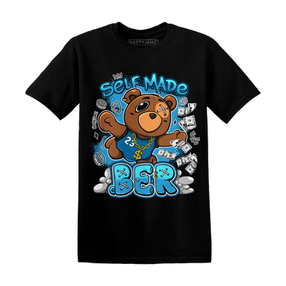 Powder Blue 9s T Shirt Match Self Made BER - NastyJamz