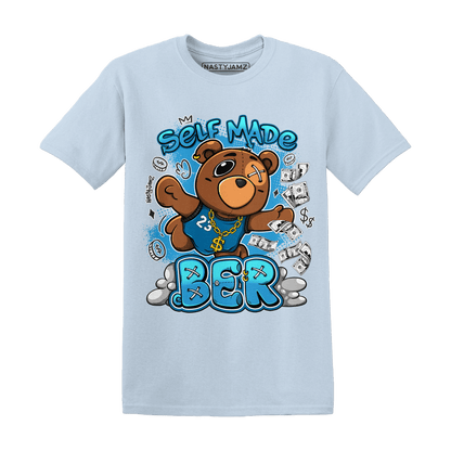 Powder Blue 9s T Shirt Match Self Made BER - NastyJamz