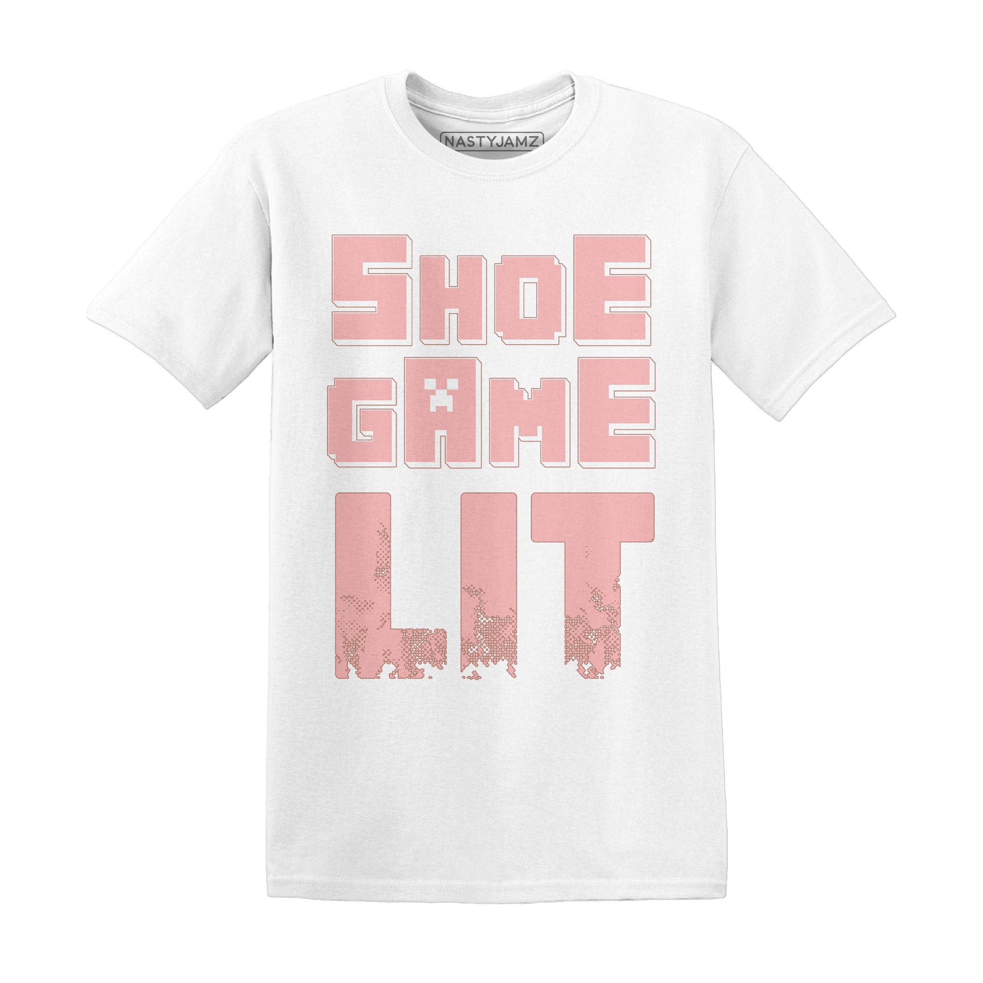 Low Legend Pink 11s T Shirt Match Shoe Game Lit - NastyJamz