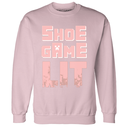 Low Legend Pink 11s Sweatshirt Match Shoe Game Lit - NastyJamz