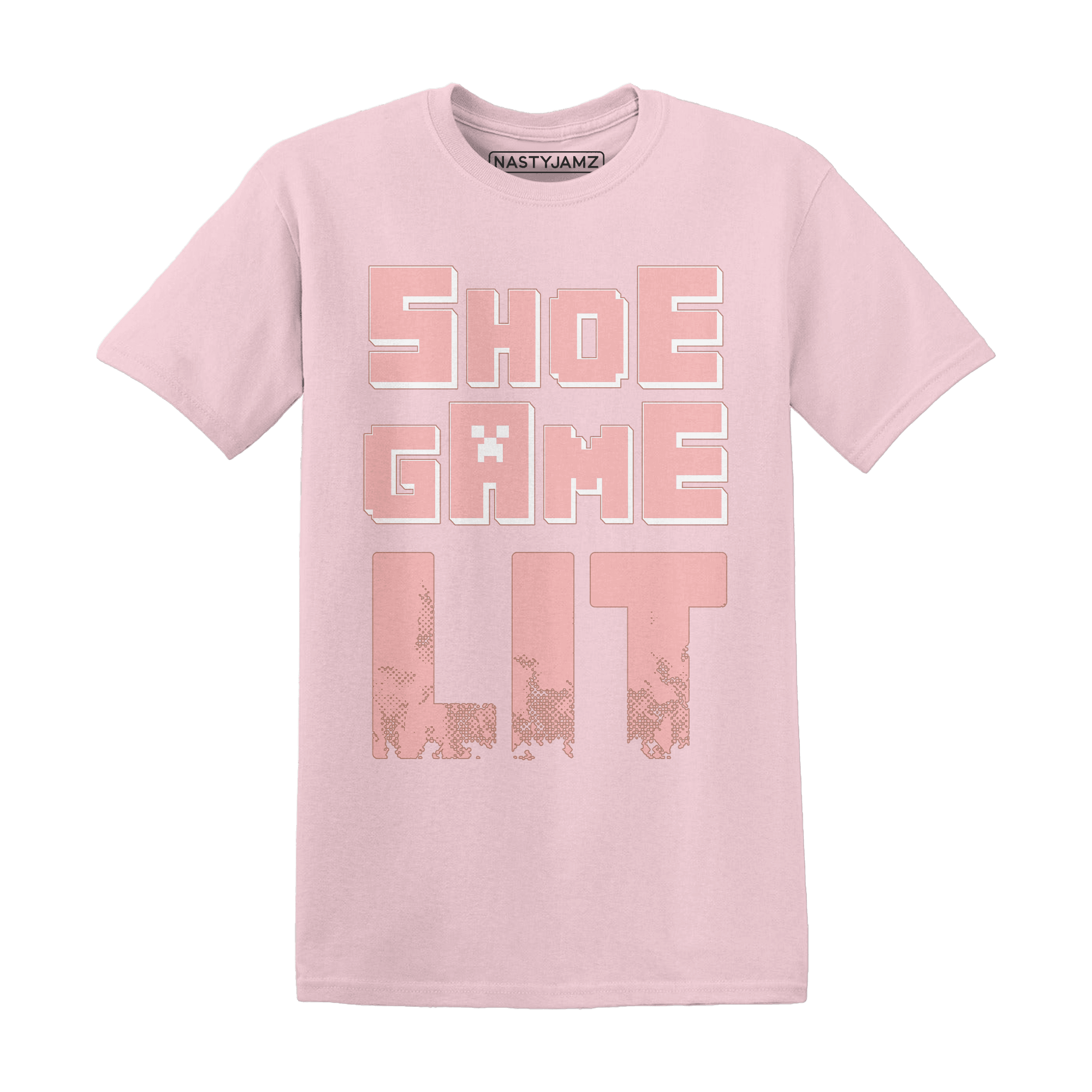 Low Legend Pink 11s T Shirt Match Shoe Game Lit - NastyJamz