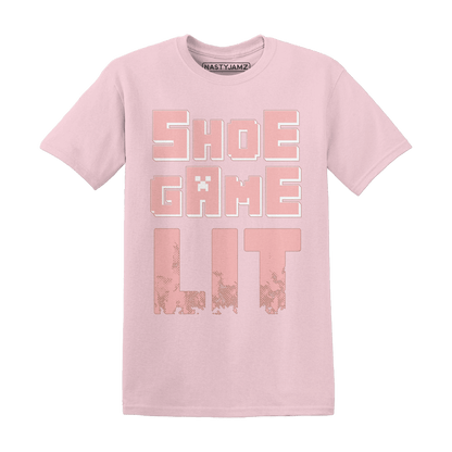 Low Legend Pink 11s T Shirt Match Shoe Game Lit - NastyJamz
