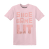 Low Legend Pink 11s T Shirt Match Shoe Game Lit - NastyJamz