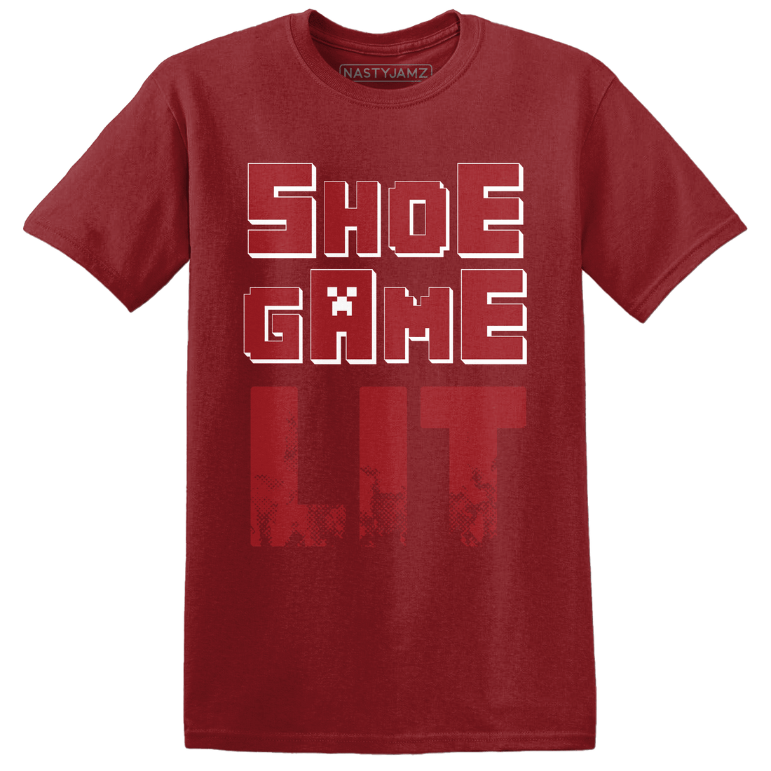 Retro Red Taxi 12s T Shirt Match Shoe Game Lit - NastyJamz