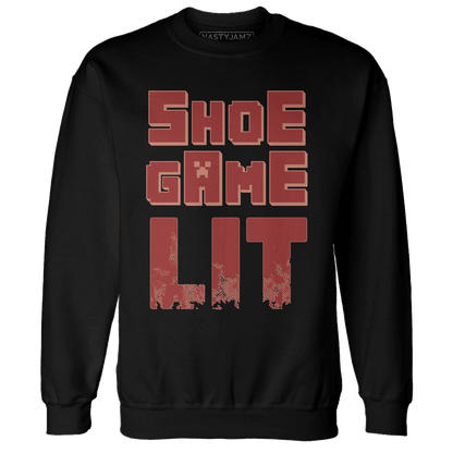 Dune Red 13s Sweatshirt Match Shoe Game Lit - NastyJamz