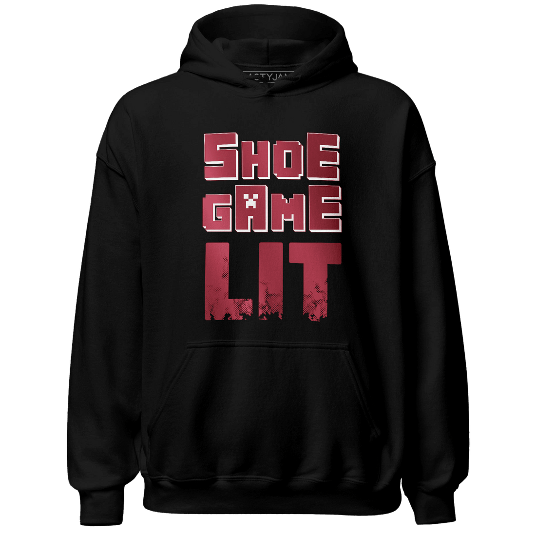 High 85 Metallic Burgundy 1s Hoodie Match Shoe Game Lit - NastyJamz