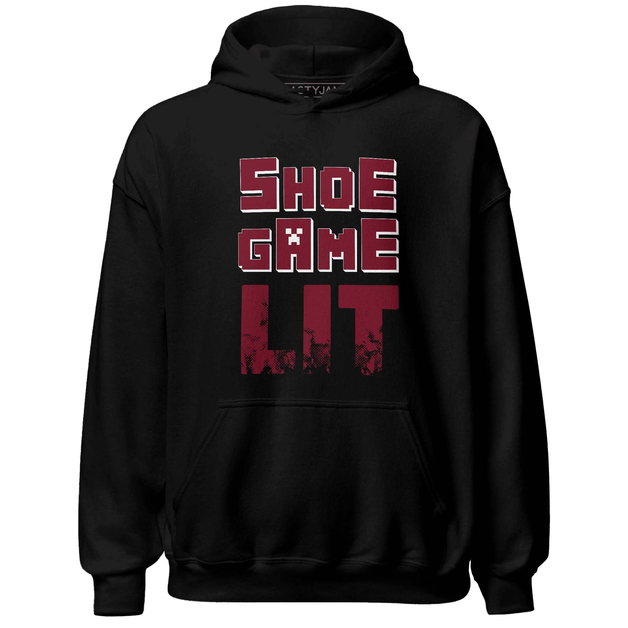 High White Team Red 1s Hoodie Match Shoe Game Lit - NastyJamz