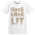 Latte 1s T Shirt Match Shoe Game Lit - NastyJamz