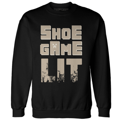 Latte 1s Sweatshirt Match Shoe Game Lit - NastyJamz