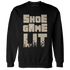 Latte 1s Sweatshirt Match Shoe Game Lit - NastyJamz