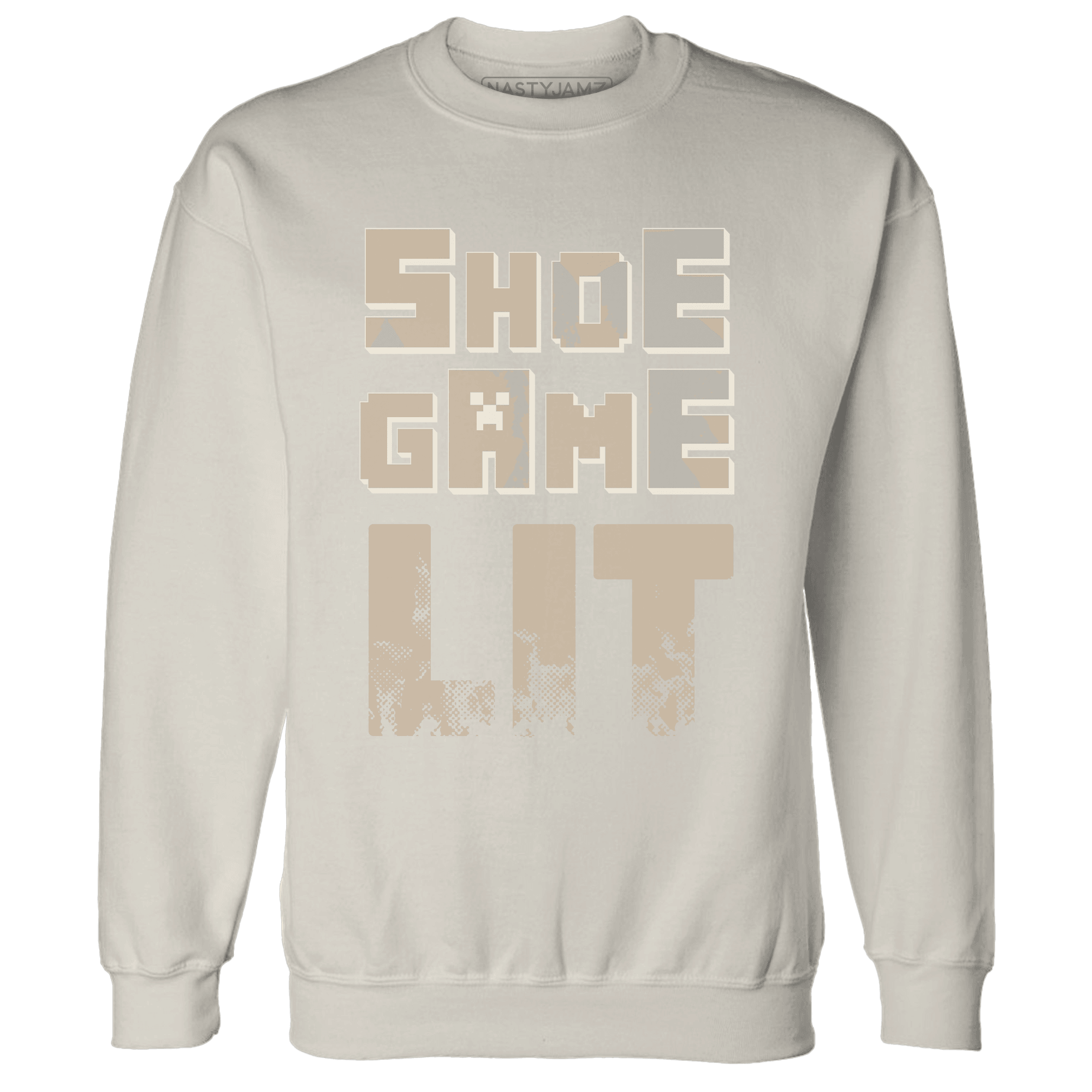 Latte 1s Sweatshirt Match Shoe Game Lit - NastyJamz