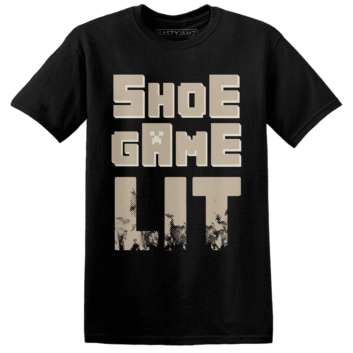 Latte 1s T Shirt Match Shoe Game Lit - NastyJamz