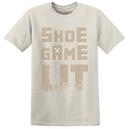 Latte 1s T Shirt Match Shoe Game Lit - NastyJamz