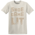 Latte 1s T Shirt Match Shoe Game Lit - NastyJamz