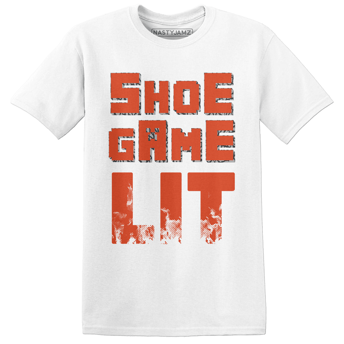 Georgia Peach 3s T Shirt Match Shoe Game Lit - NastyJamz