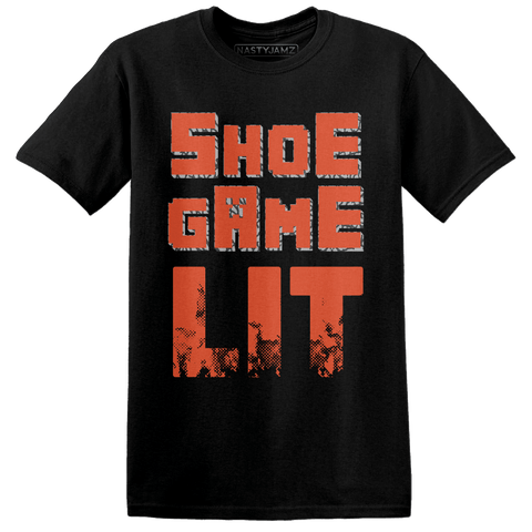 Georgia-Peach-3s-T-Shirt-Match-Shoe-Game-Lit
