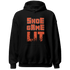 Georgia Peach 3s Hoodie Match Shoe Game Lit - NastyJamz