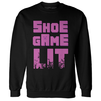 GS Hyper Violet 4s Sweatshirt Match Shoe Game Lit - NastyJamz