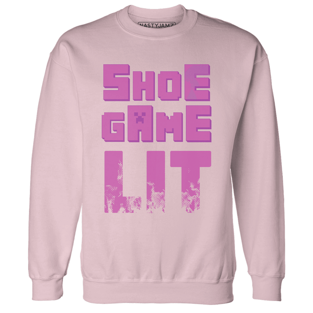 GS Hyper Violet 4s Sweatshirt Match Shoe Game Lit - NastyJamz