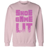 GS Hyper Violet 4s Sweatshirt Match Shoe Game Lit - NastyJamz