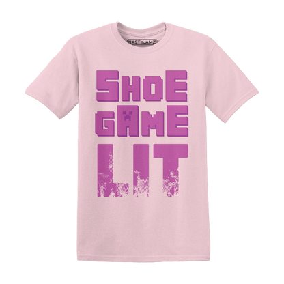 GS Hyper Violet 4s T Shirt Match Shoe Game Lit - NastyJamz