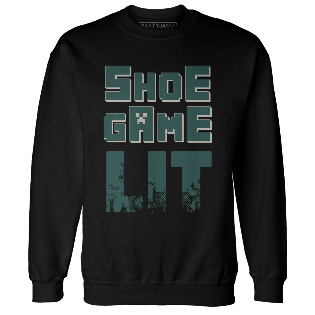 Oxidized Green 4s Sweatshirt Match Shoe Game Lit - NastyJamz