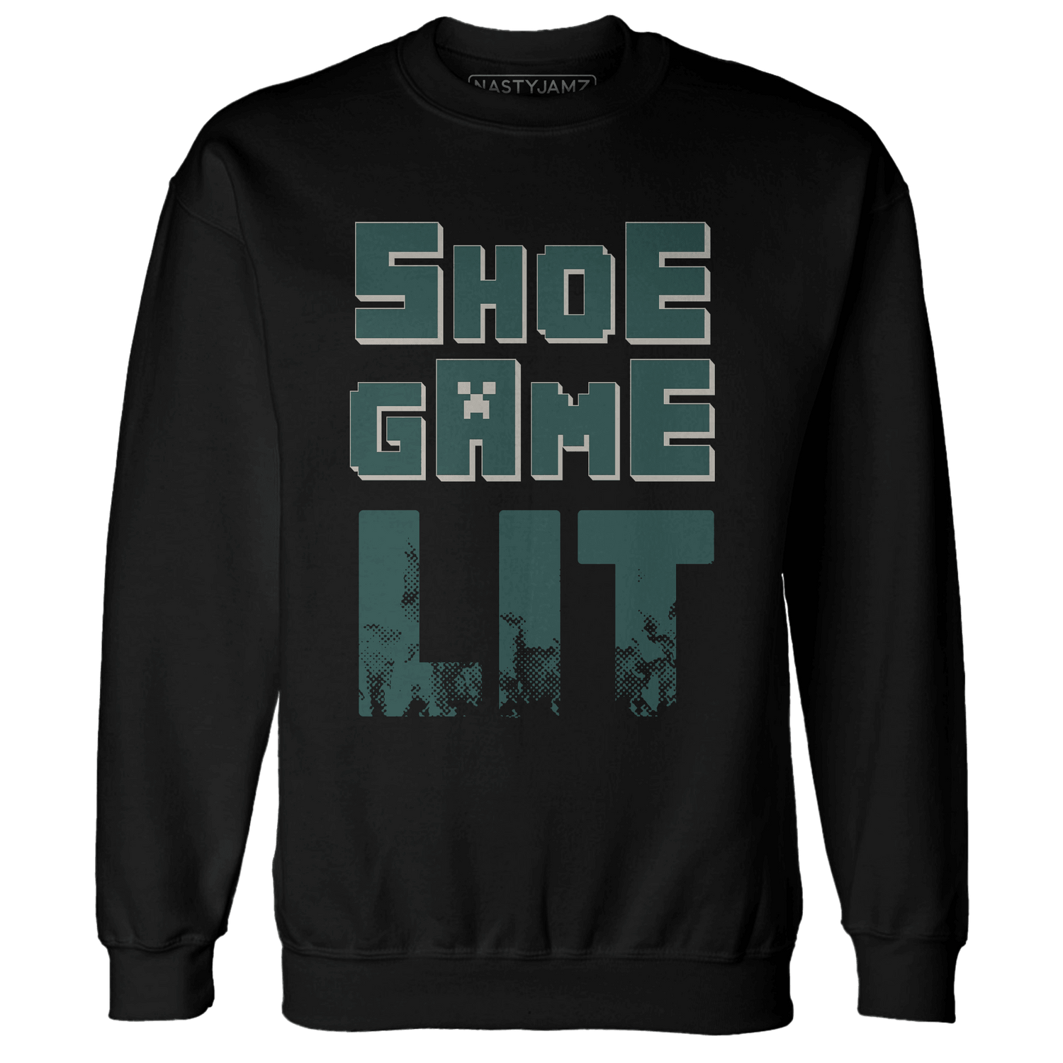 Oxidized Green 4s Sweatshirt Match Shoe Game Lit - NastyJamz