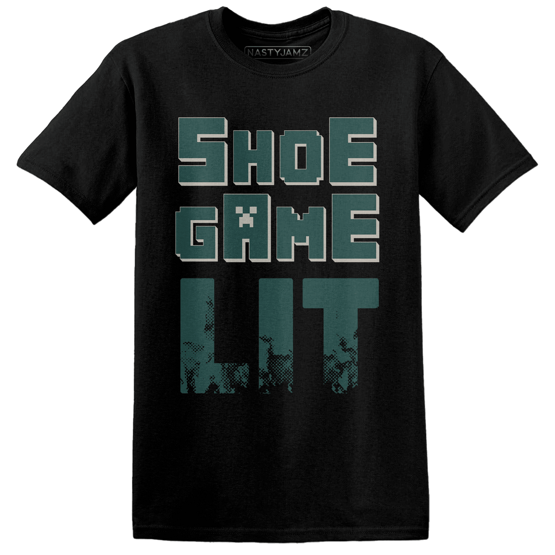 Oxidized Green 4s T Shirt Match Shoe Game Lit - NastyJamz