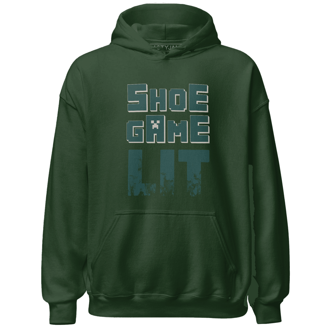 Oxidized Green 4s Hoodie Match Shoe Game Lit - NastyJamz