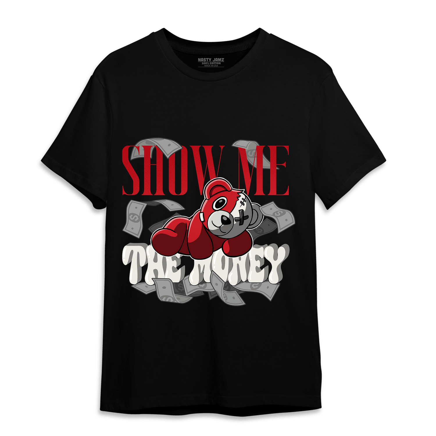 Low OG Trophy Room 1s T Shirt Match Show Me The Money - NastyJamz