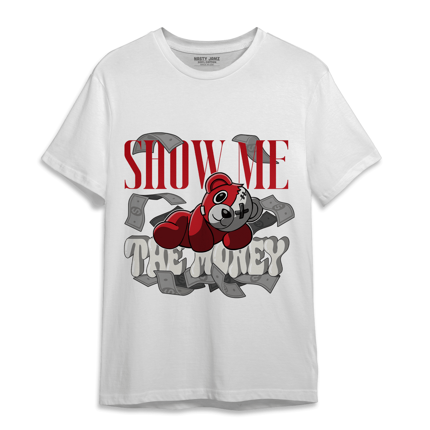 Low OG Trophy Room 1s T Shirt Match Show Me The Money - NastyJamz