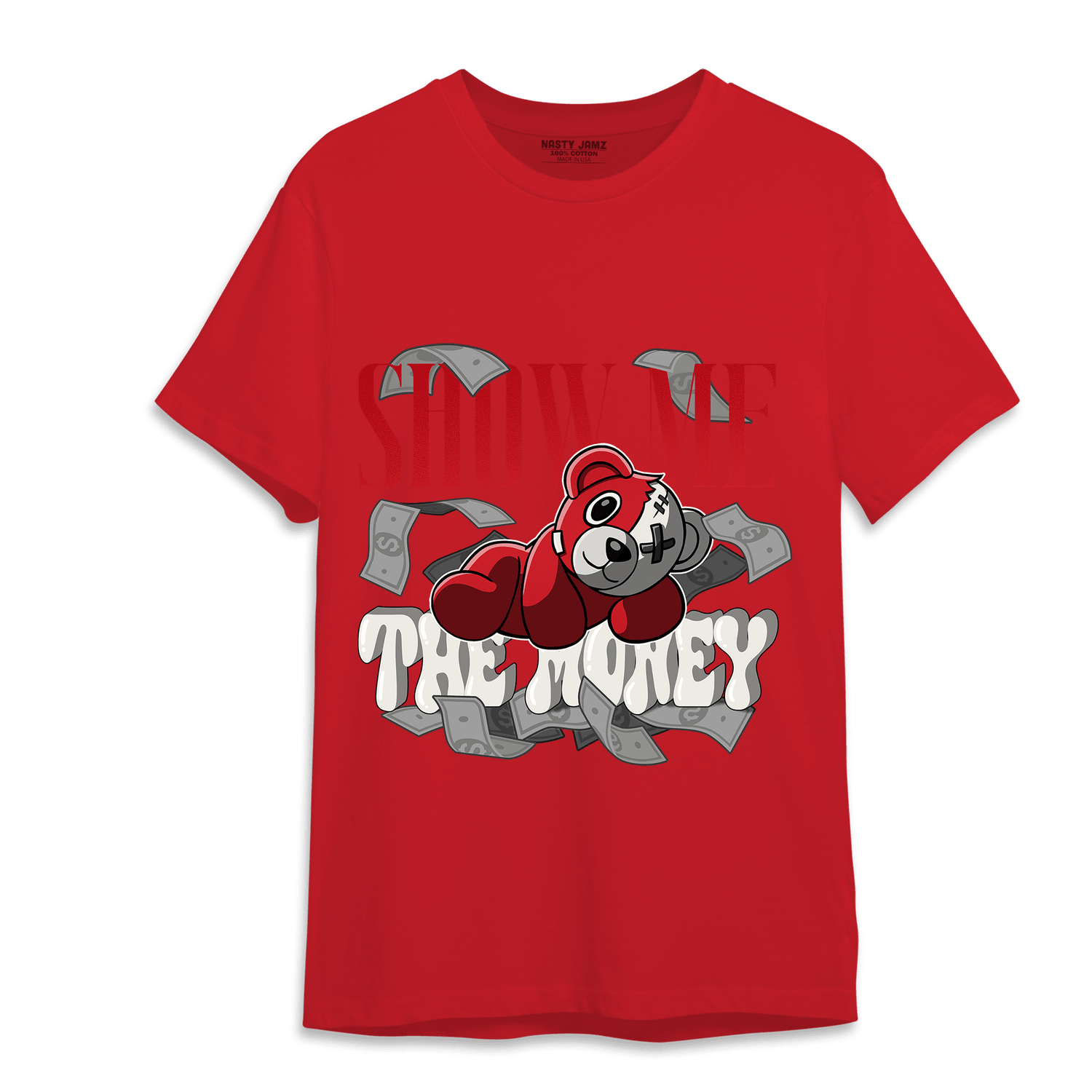 Low OG Trophy Room 1s T Shirt Match Show Me The Money - NastyJamz