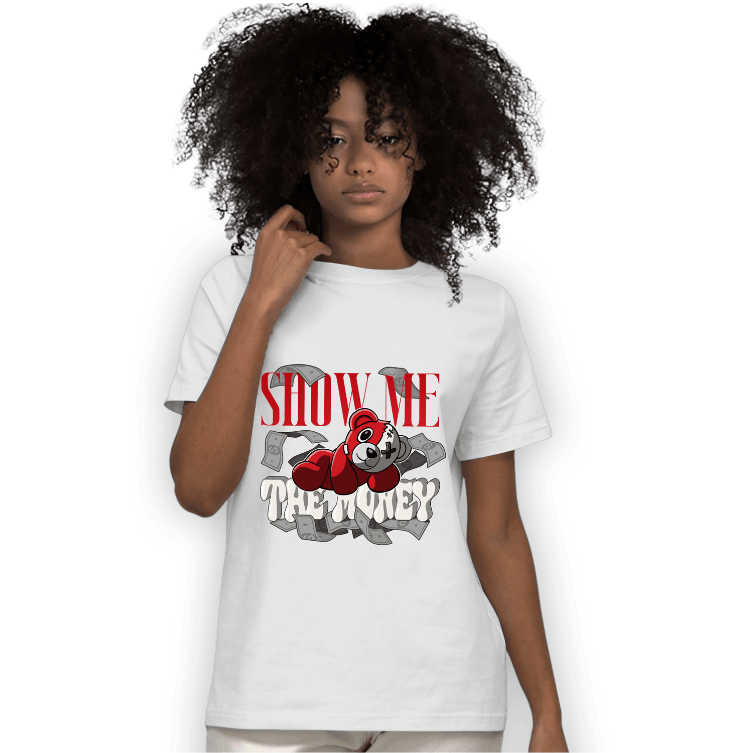Low OG Trophy Room 1s T Shirt Match Show Me The Money - NastyJamz