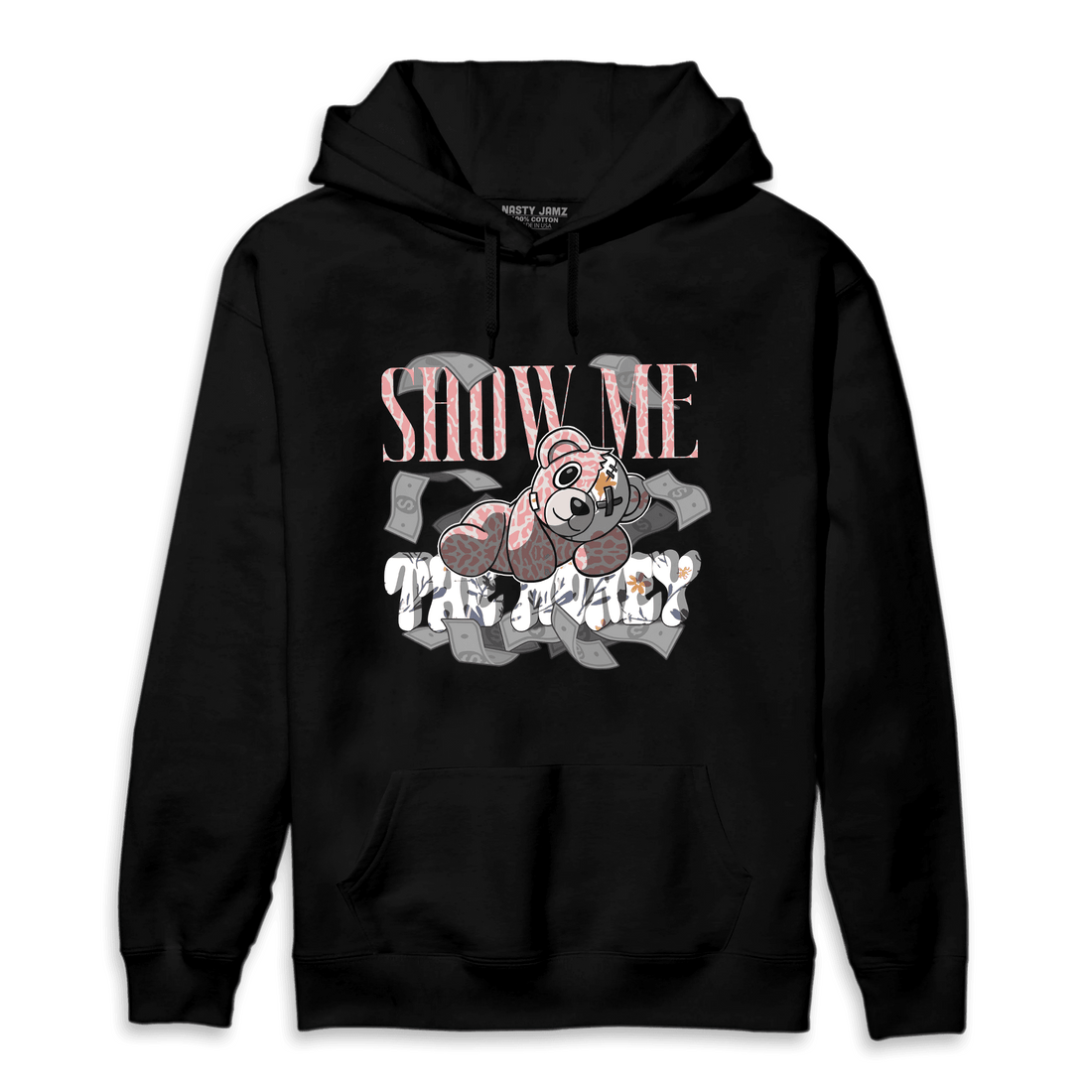 Red Stardust 3s Hoodie Match Show Me The Money - NastyJamz