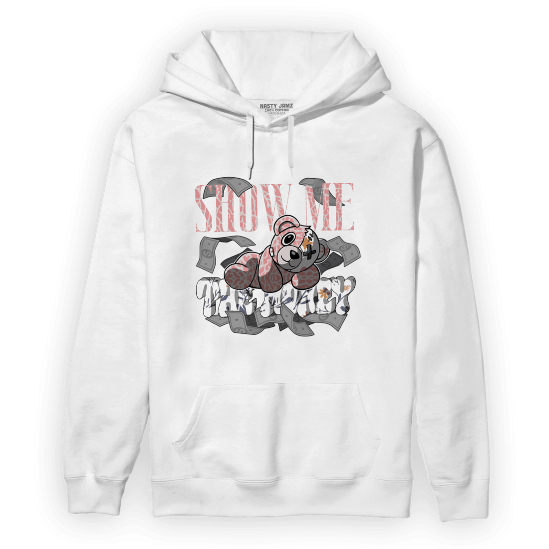 Red Stardust 3s Hoodie Match Show Me The Money - NastyJamz