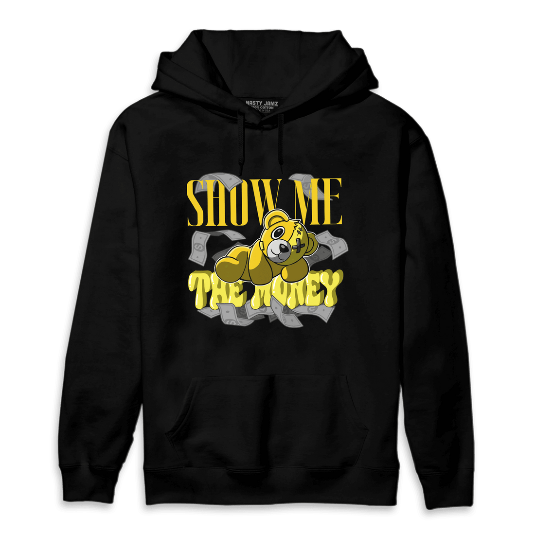 Vivid Sulfur 4s Hoodie Match Show Me The Money - NastyJamz