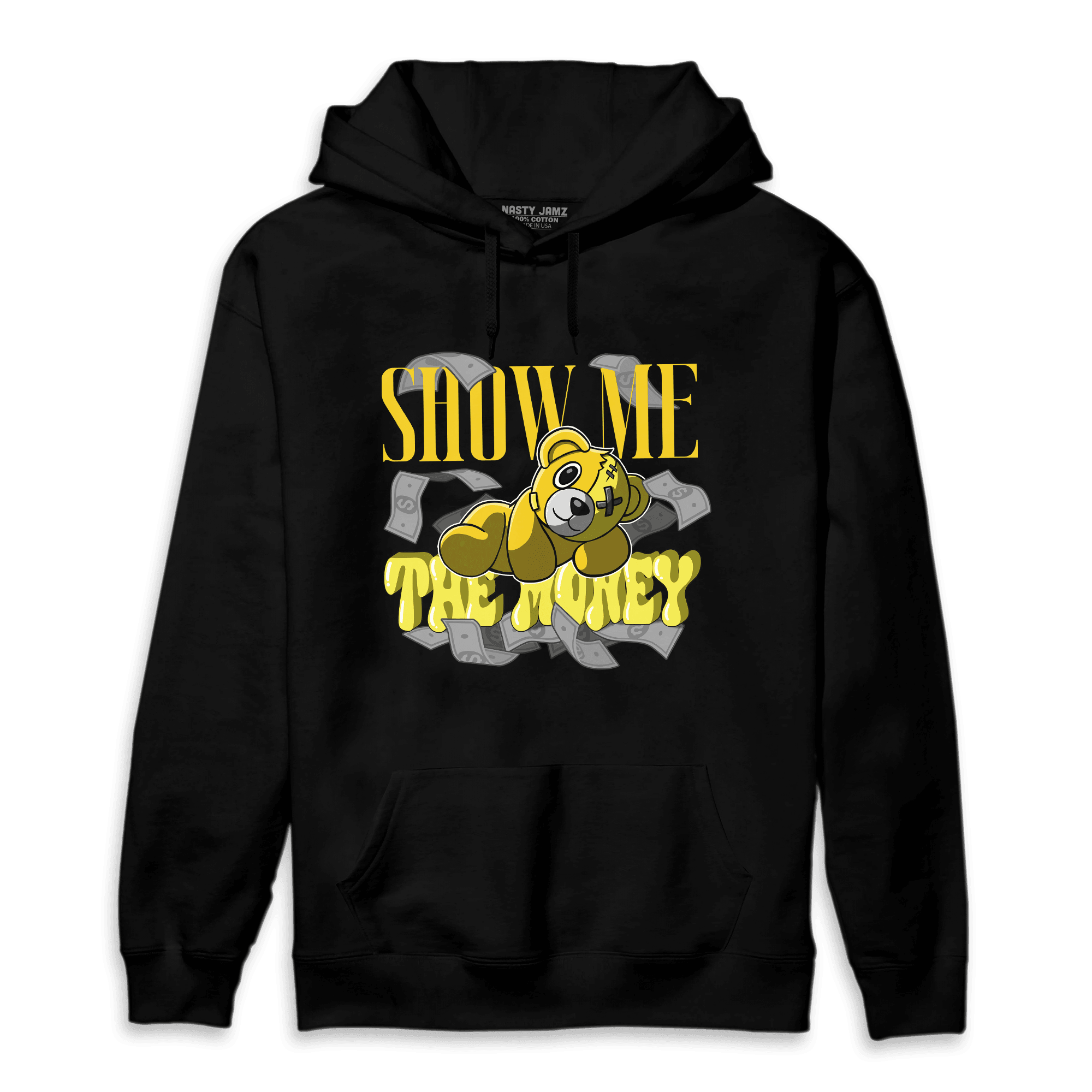 Vivid Sulfur 4s Hoodie Match Show Me The Money - NastyJamz