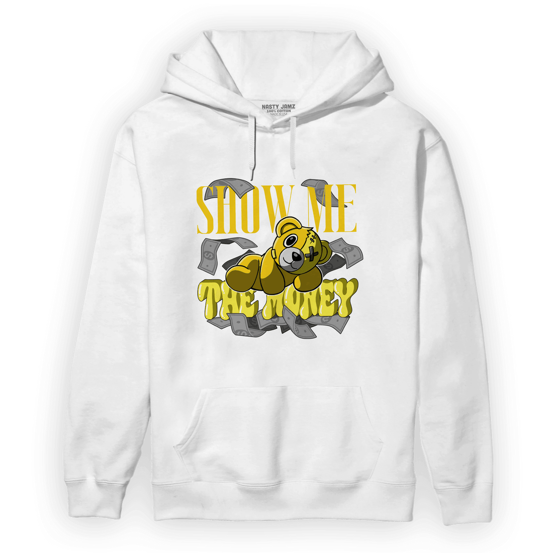 Vivid Sulfur 4s Hoodie Match Show Me The Money - NastyJamz