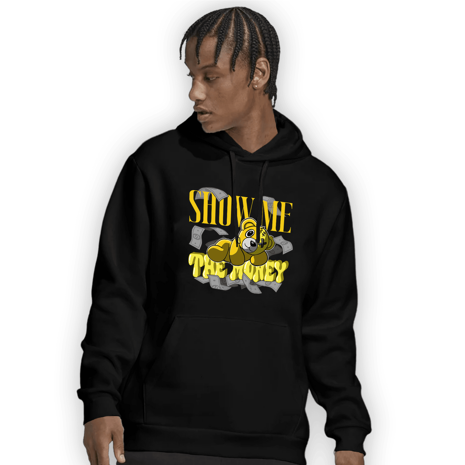 Vivid Sulfur 4s Hoodie Match Show Me The Money - NastyJamz