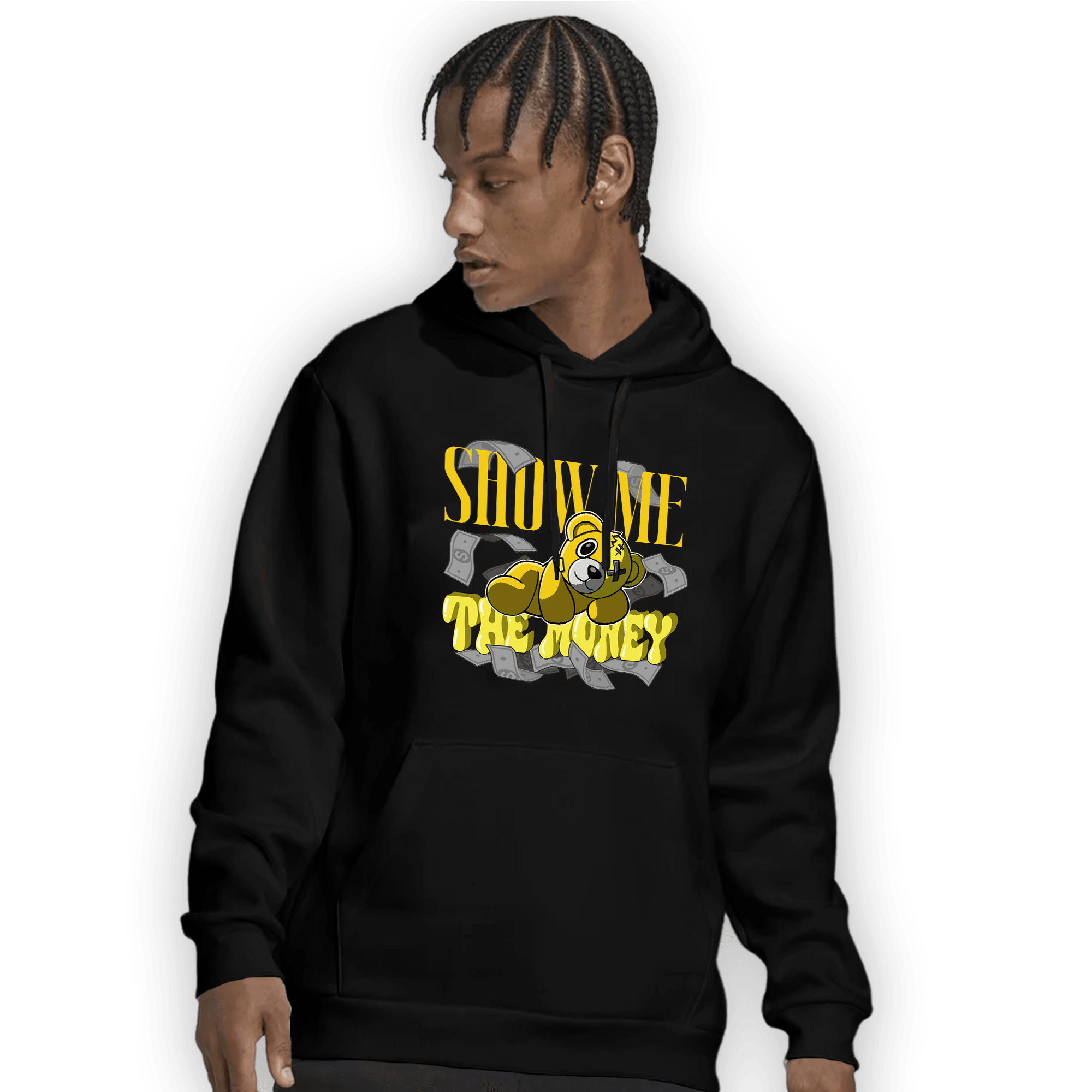 Vivid Sulfur 4s Hoodie Match Show Me The Money - NastyJamz