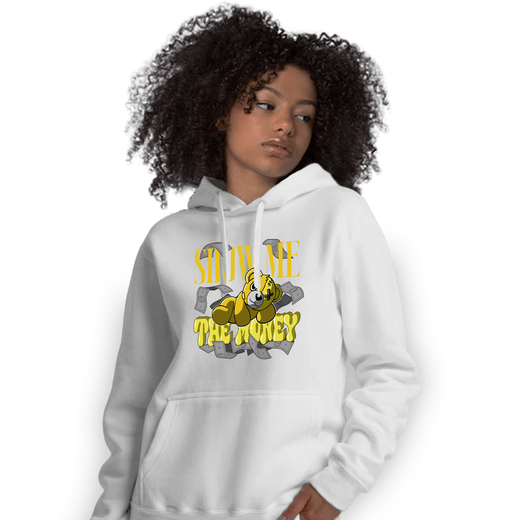 Vivid Sulfur 4s Hoodie Match Show Me The Money - NastyJamz