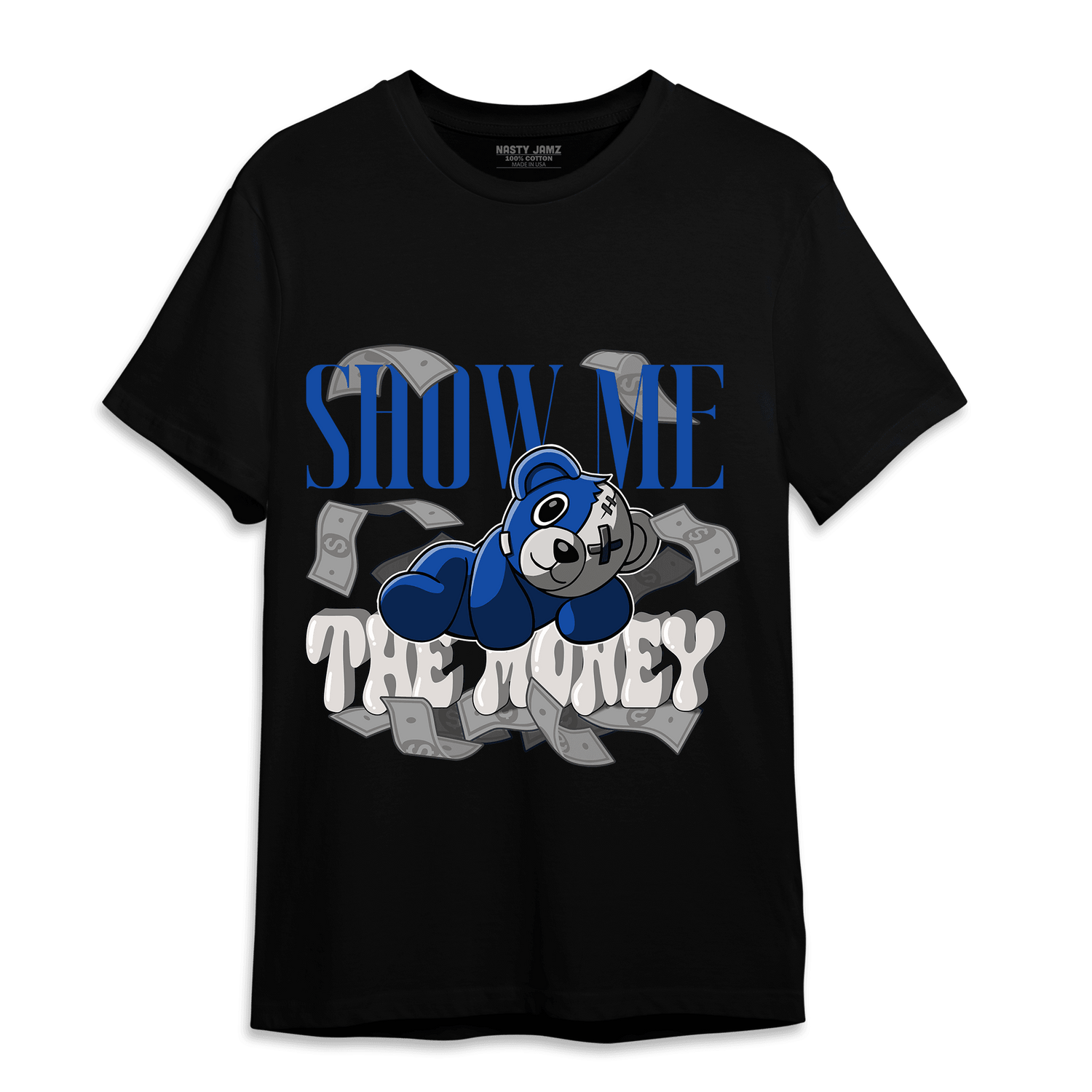 Air Max 1 86 Royal T Shirt Match Show Me The Money - NastyJamz