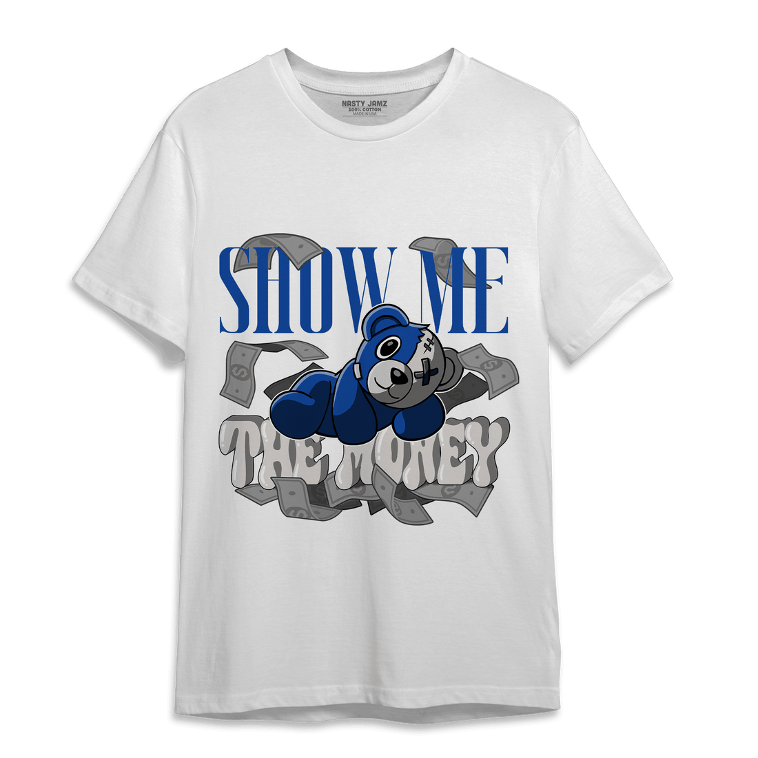 Air Max 1 86 Royal T Shirt Match Show Me The Money - NastyJamz