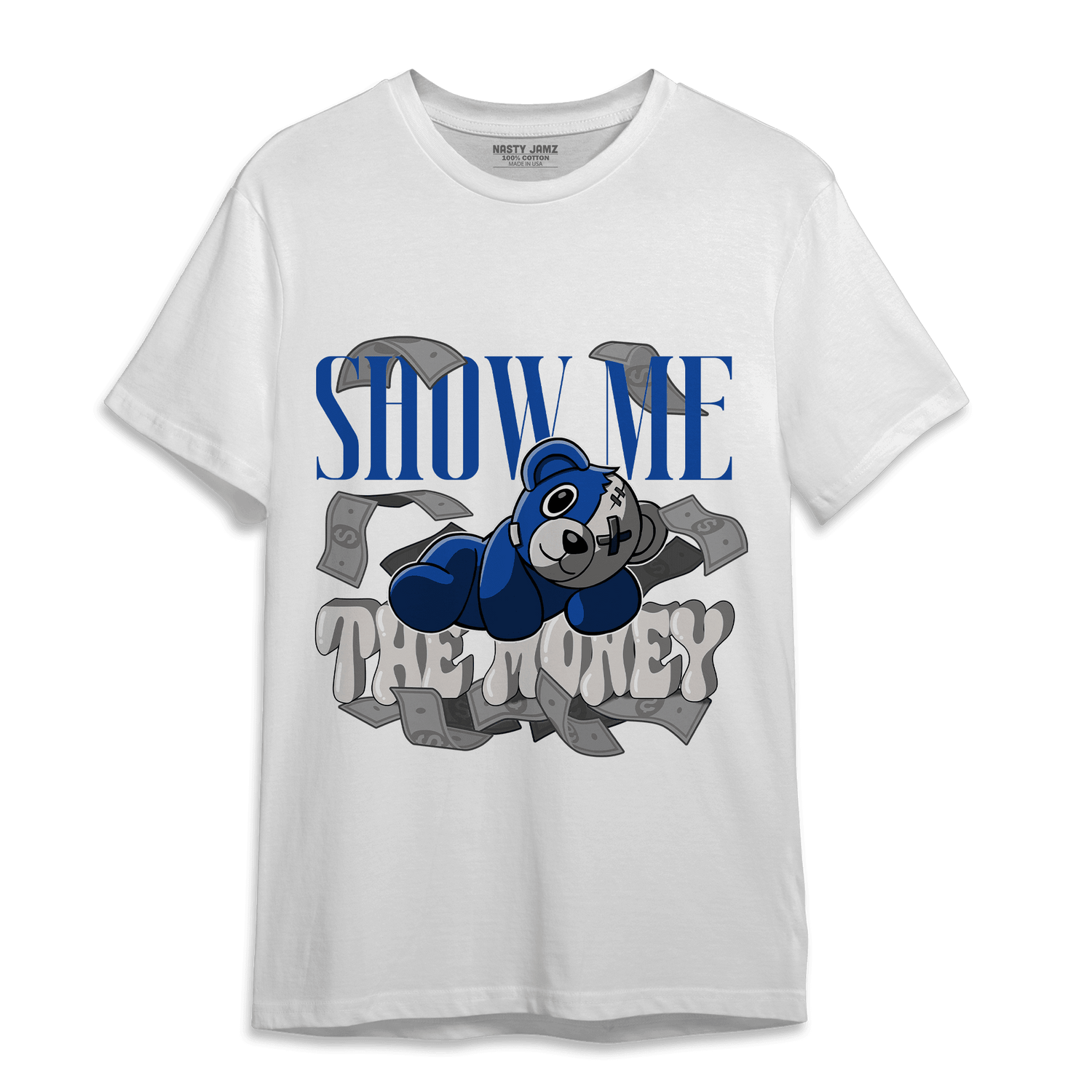 Air Max 1 86 Royal T Shirt Match Show Me The Money - NastyJamz