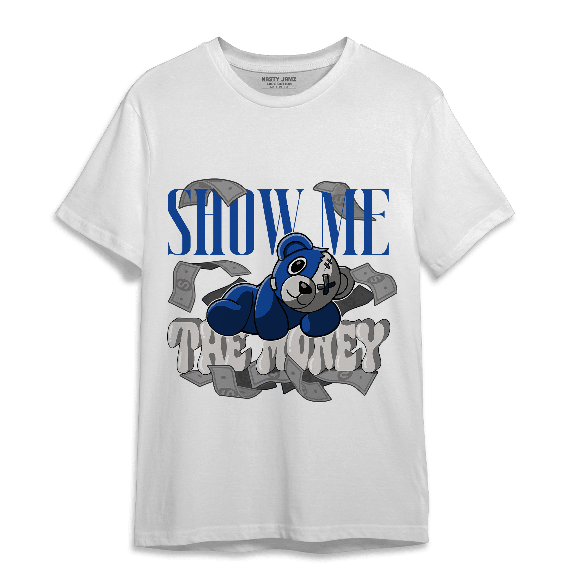 Air Max 1 86 Royal T Shirt Match Show Me The Money - NastyJamz