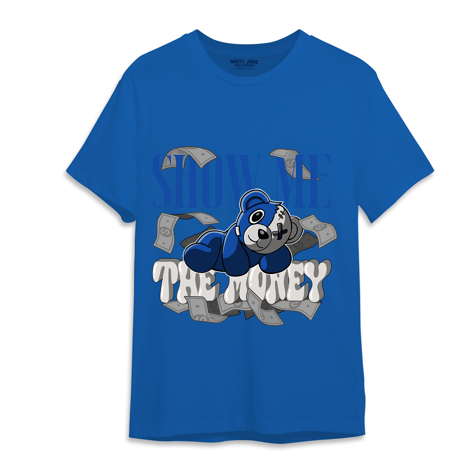 Air Max 1 86 Royal T Shirt Match Show Me The Money - NastyJamz